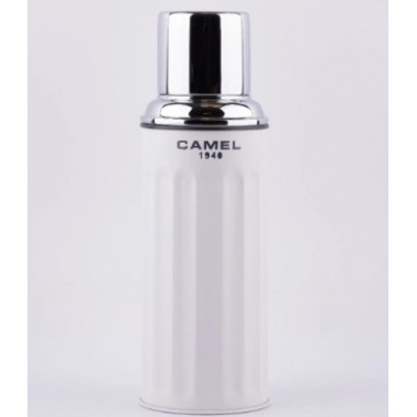 Camel 122 Vacuum Flask 450ml Grey White