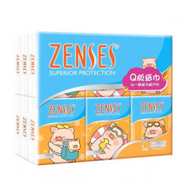 ZENSES倩絲 LULU 迷你紙手巾 無香味 18包