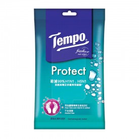 Tempo Protect Wet Wipes 10 Pieces