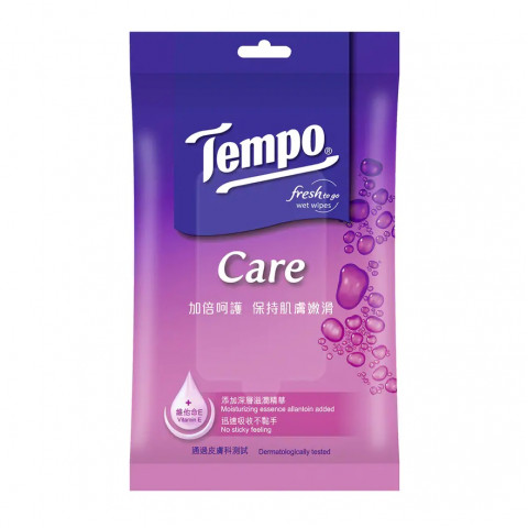 Tempo Care Wet Wipes 10 Pieces