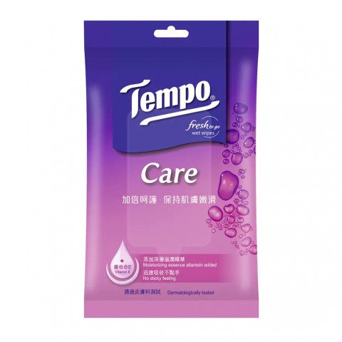 Tempo 得寶 滋潤護膚濕紙巾 10片