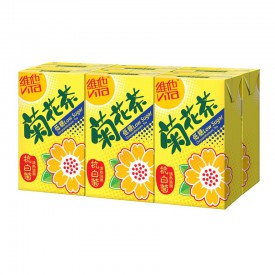 維他（ＶＩＴＡ）　菊花茶　低糖　２５０ｍｌ × ６本