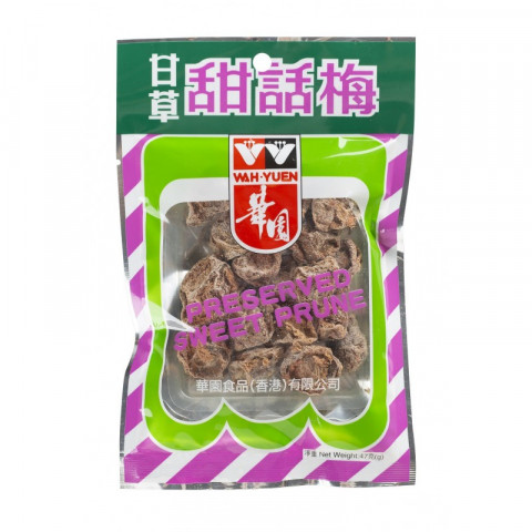 華園（ＷＡＨ　ＹＵＥＮ）　甘草プルーン　甘味　４７ｇ