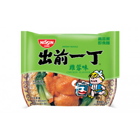 日清　即席麺　出前一丁　チキン　１００ｇ × ９袋