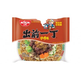 日清　即席麺　出前一丁　サテ　１００ｇ × ９袋