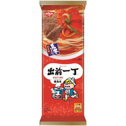 Nissin Demae Iccho Bar Udon Tomato Beef Flavour 177g