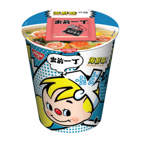 Nissin Demae Iccho Cup Seafood Flavour 72g