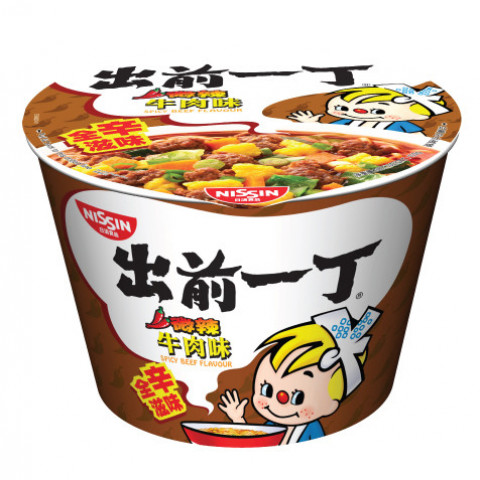 Nissin Demae Iccho Bowl Spicy Beef Flavour 103g