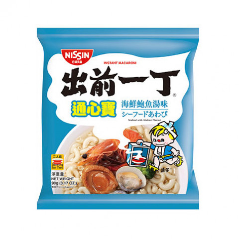 Nissin Demae Iccho Macaroni Seafood with Abalone Flavour 90g