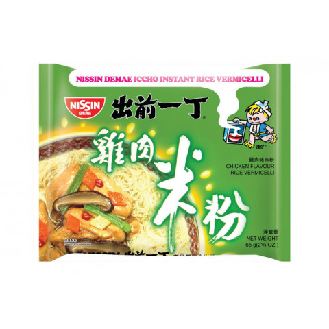 Nissin Demae Iccho Instant Rice Vermicelli Chicken Flavour 65g