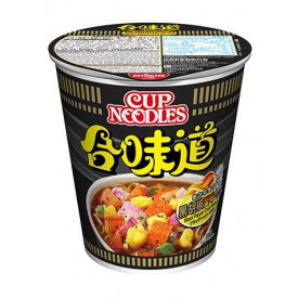 日清 合味道 杯麵 黑胡椒蟹味 75克