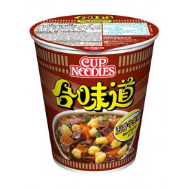 日清 合味道 杯麵 五香牛肉味 75克