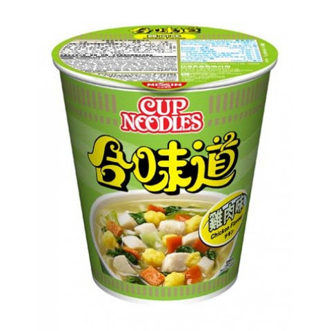 Nissin Cup Noodles Regular Cup Chicken Flavour 75g x 4 pieces