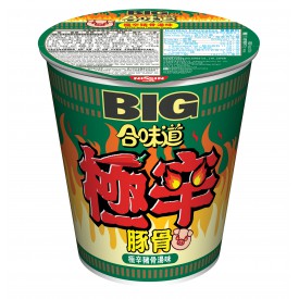 Nissin Cup Noodles Big Cup Extra Spicy Tonkotsu Flavour 107g