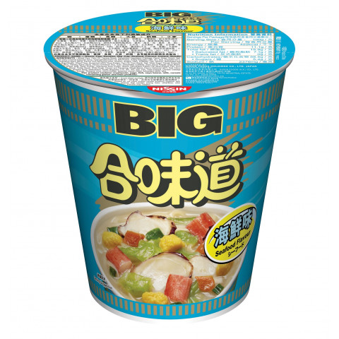 Nissin Cup Noodles Big Cup Seafood Flavour 100g x 2 pieces