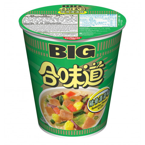 Nissin Cup Noodles Big Cup Tonkotsu Flavour 107g