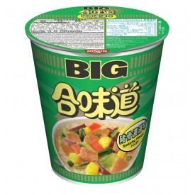 Nissin Cup Noodles Big Cup Tonkotsu Flavour 107g x 2 pieces