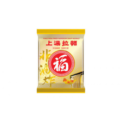 福 包裝麵 上湯拉麵 非油炸 80克 x 3包