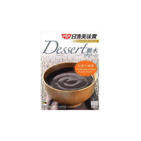 Nissin Retort Pouch Dessert Black Sesame 220g x 2 packs