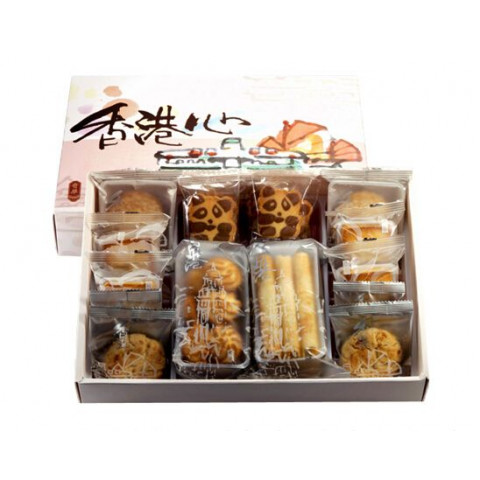 奇華餅家　「香港心」中華菓子ギフト　１８コ入　１０種類
