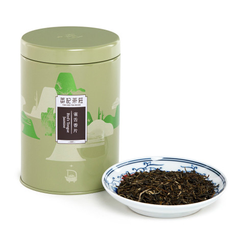 英記茶莊 罐裝茶葉 雀舌香片 150克