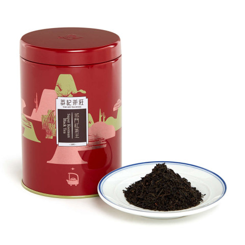 英記茶荘　缶入り茶葉　祁門紅茶　１５０ｇ