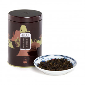 英記茶荘　缶入り茶葉　上等烏龍（ウーロンちゃ）　１５０ｇ