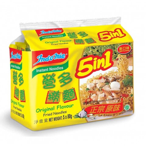 Indomie Mi Goreng Instant Noodle Original 80g x 5 packs