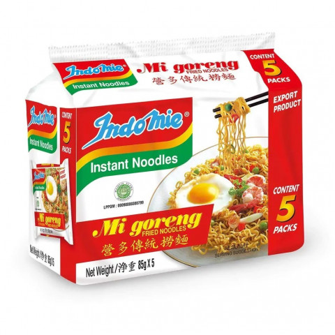 Indomie Mi Goreng Instant Noodle 85g x 5 packs