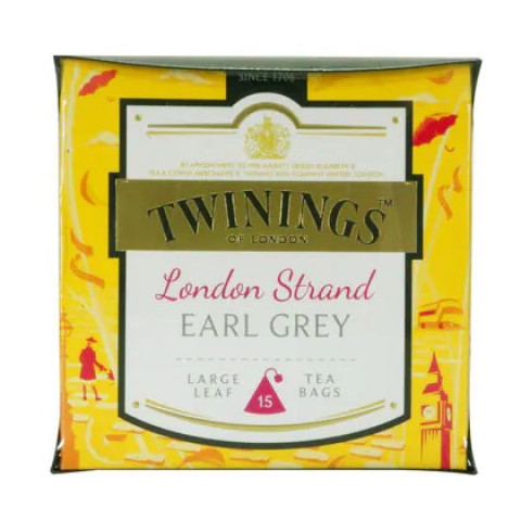 Twinings Large-Leaf Tea Bag London Strand Earl Grey 15 teabags