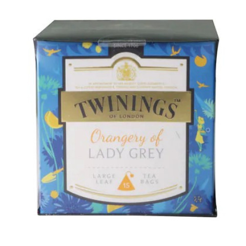Twinings Large-Leaf Tea Bag Orangery of Lady Grey 15 teabags