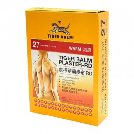 Tiger Balm Plaster Warm Large Size(10cm x 14cm) 27 pieces