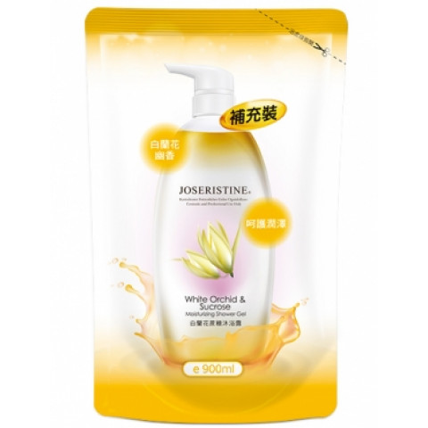 Choi Fung Hong Joseristine White Orchid & Sucrose Moisturizing Shower Gel Refill 900ml