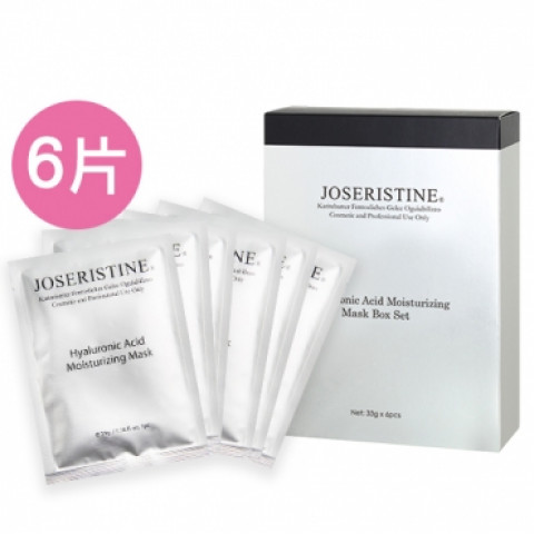 彩豐行 Joseristine 透明質酸高效保濕面膜 6片