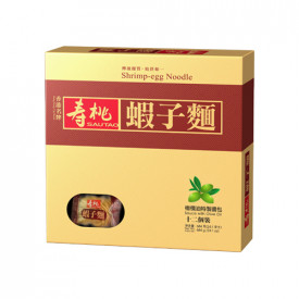 壽桃牌 蝦子麵禮盒 12個裝