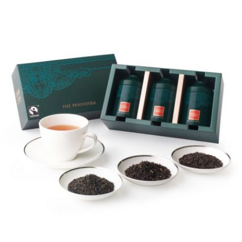 The Peninsula Hong Kong Peninsula Breakfast Tea, Afternoon Tea & Evening Tea Gift Set