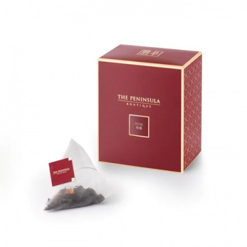 The Peninsula Hong Kong Rose Black Tea Tea Bags In Box