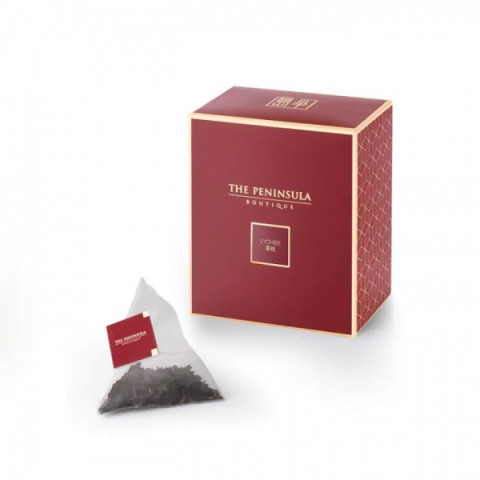 The Peninsula Hong Kong Lychee Black Tea Tea Bags In Box