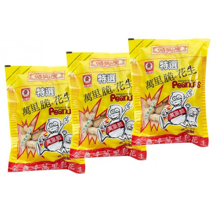時興隆金龜嘜萬里脆花生80克x 3包 香港土產網路販賣商店 時興隆金龜嘜萬里脆花生80克x 3包 香港土產網路販賣商店