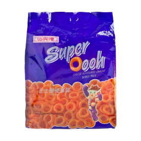 Sze Hing Loong Super Oooh Cheese Flavoured Snack 14g x 10 packs