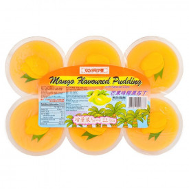 Sze Hing Loong Mango Pudding With Nata De Coco 120g x 6 pieces