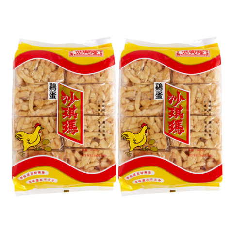 時興隆 雞蛋沙琪瑪 200克 x 2包