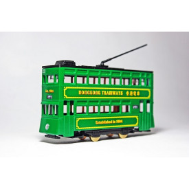 HK Tramways Green Tram Die-cast Model