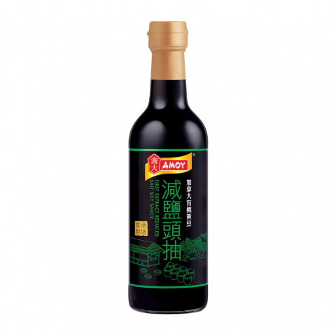 Amoy First Extract Reduced Salt Soy Sauce 500ml