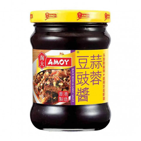 Amoy Black Bean & Garlic Sauce 235g