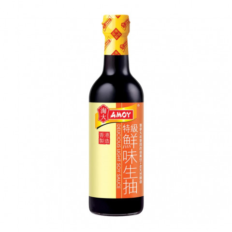 Amoy Delicious Light Soy Sauce 500ml