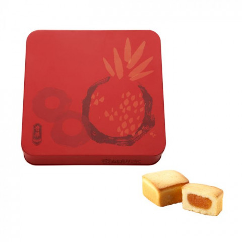 Kee Wah Bakery Pineapple Shortcakes Egg Yolk Flavour Gift Box 9 pieces