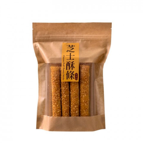 Kee Wah Bakery Puff-pastry-sticks Pumpkin Seed and Sesame Flavour 15 pieces