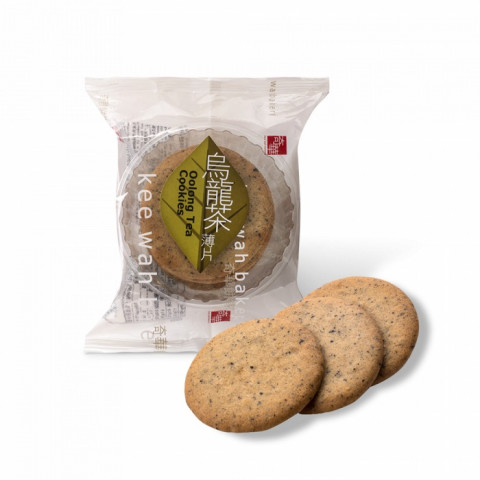 Kee Wah Bakery Tea Cookies Oolong Tea Flavour 8 pieces