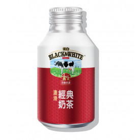 黒白　黒白淡奶の濃滑奶茶　２６０ｍｌ